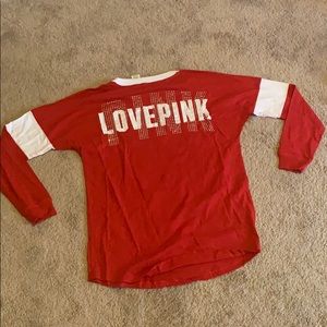 PINK Red Bling Shirt